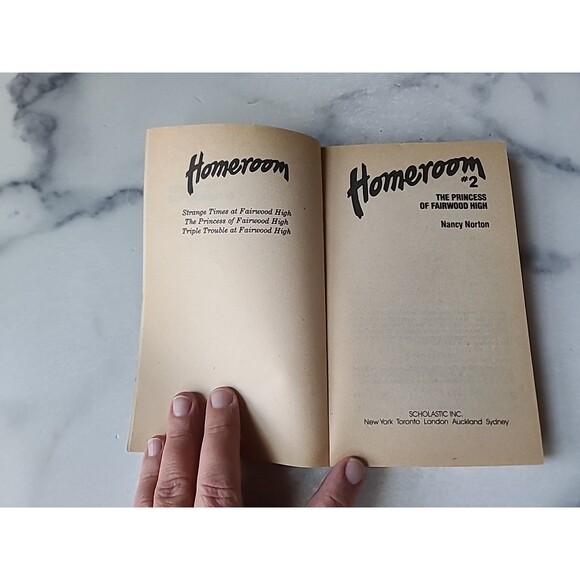 Homeroom #2 The Princess Of Fairwood High By Nancy Norton Paperback - Picture 3 of 10